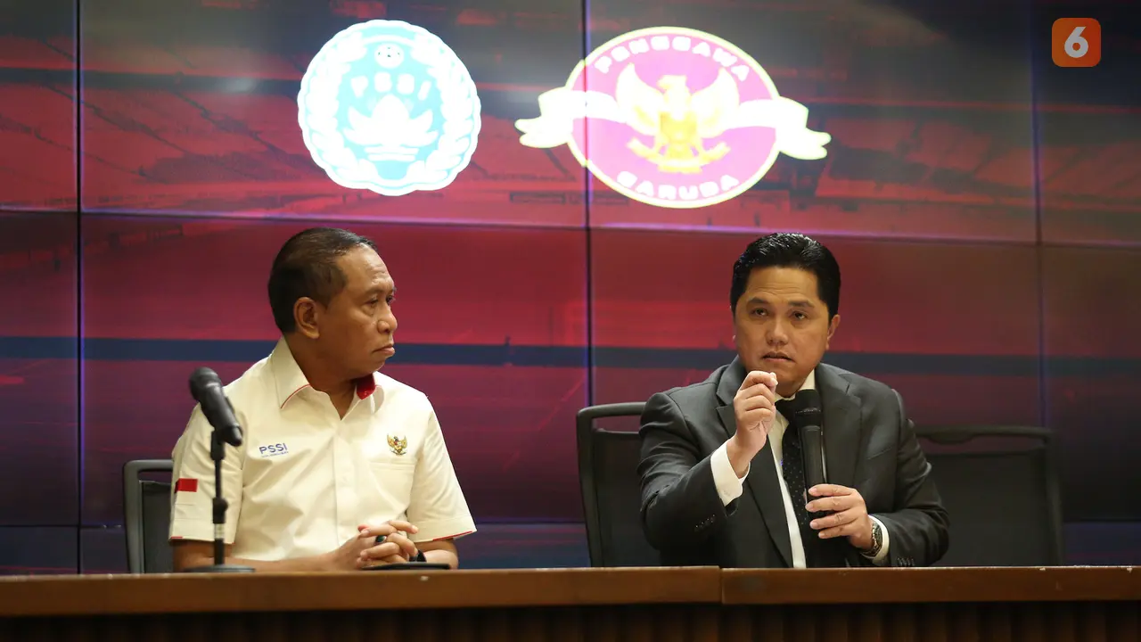 Konferensi Pers Jelang Laga FIFA Matchday Antara Timnas Indonesia Vs Argentina