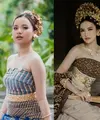 Lihat di sini beberapa potret beda pesona antara Anggi Marito dan Mahalini Raharja saat pakai baju adat Bali jelang pernikahan mereka.