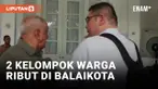 Sambil Menangis, 2 Kelompok Warga Ribut di Balai Kota Jakarta