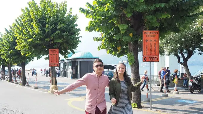 [Bintang] Sederet Kemesraan Dimas Anggara & Amanda Rawles di Film Promise