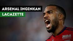 Arsenal berharap bisa mendatangkan Alexandre Lacazette dari Olympique Lyon.