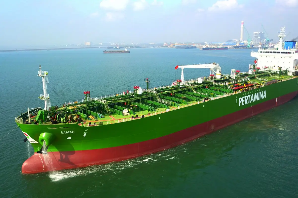 PT Pertamina International Shipping (PIS) mengerahkan 258 unit kapal tanker untuk Crude, BBM, dan Gas dioperasikan secara penuh dan siaga untuk mendistribusikan energi ke pelosok negeri. (Dok. Pertamina)