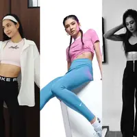 Rutin olahraga, Mikha Tambayong kerap flexing body goals dengan outfit sporty yang fashionable. Intip inspirasi outfitnya yuk! [@miktambayong]