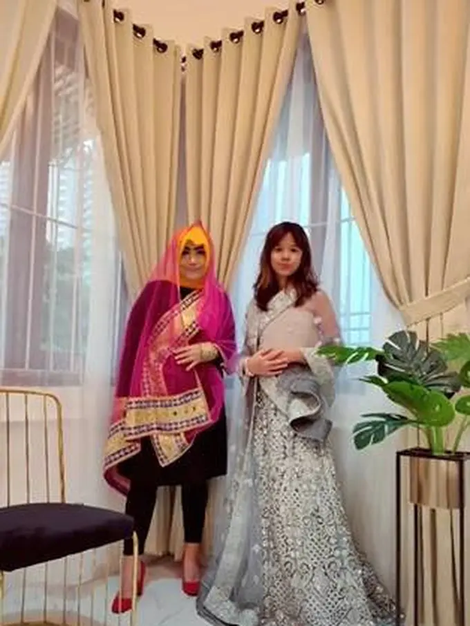 Viral, Gaya Shafeea Ahmad Putri Ahmad Dhani Pakai Busana India Ini Tuai Pujian