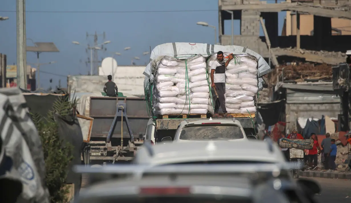 Sebelumnya, Israel dan Hamas telah menyepakati gencatan senjata dan rencana perdamaian yang diusulkan Presiden Amerika Serikat Donald Trump. (Eyad BABA/AFP)
