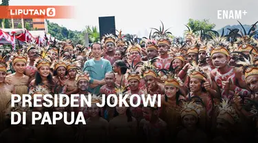 PRESIDEN JOKO WIDODO KUNJUNGAN KERJA KE PAPUA, RESMIKAN BANDARA EWER HINGGA KE LADANG JAGUNG