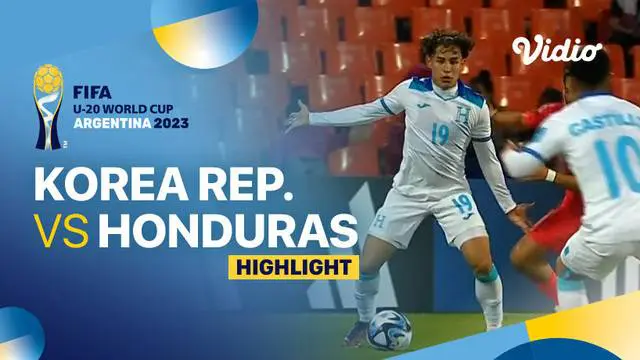 Berita Video, Highlights Piala Dunia U-20 antara Korea Selatan Vs Honduras pada Jumat (26/5/2023)