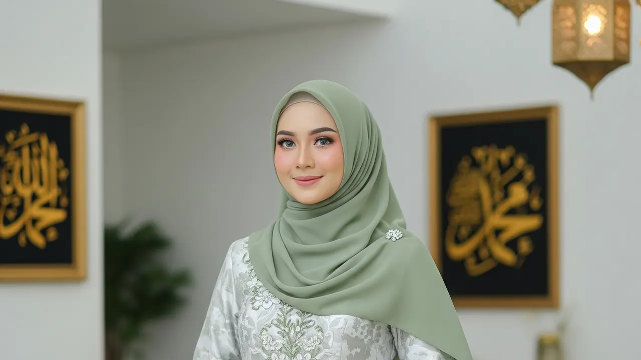 Trend Warna Hijab (Gemini AI)