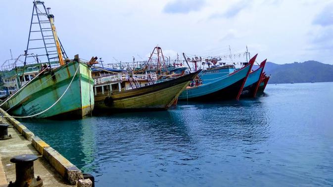 Ilustrasi: Kapal nelayan Natuna. (Dok. Ajang Nurdin)