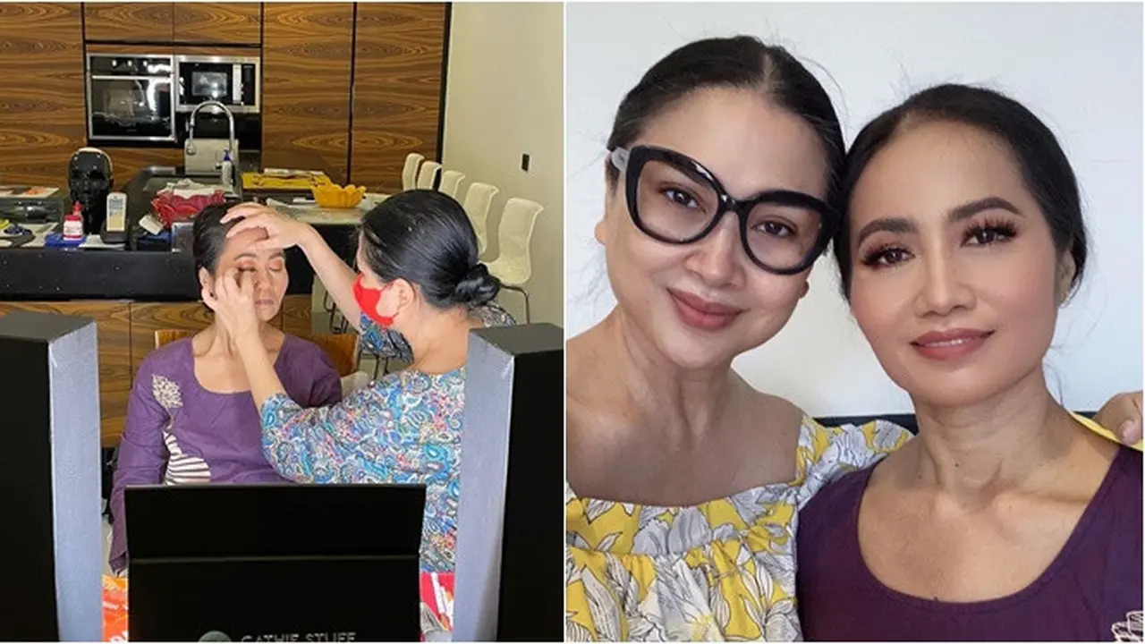 6 Potret Titi DJ Dandani Wajah ART-nya yang Gelar Hajatan, Banjir Pujian