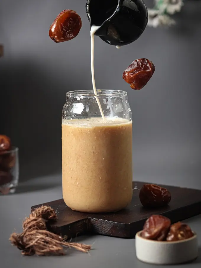 oatmilk kurma oat minuman