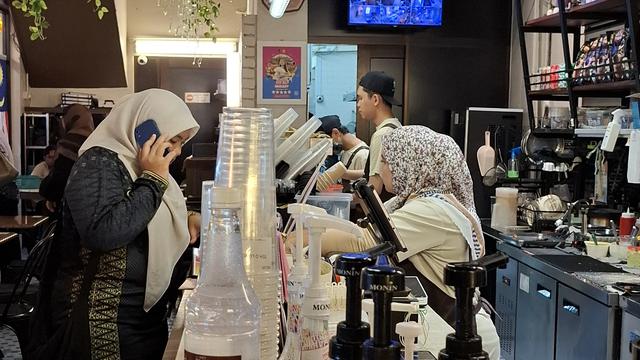 Kafe di Gerbang Malam Ipoh Malaysia