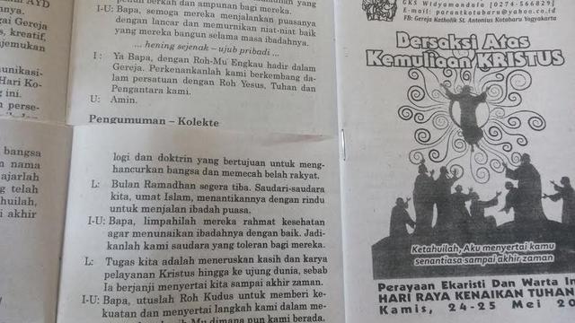 Doa Dari Gereja Untuk Umat Islam Di Bulan Ramadan Regional