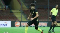 Kapten Timnas Malaysia U-22 di kualifikasi Piala AFC U-23 2018, Adib Zainudin. (Bola.com/Dok. FAM)