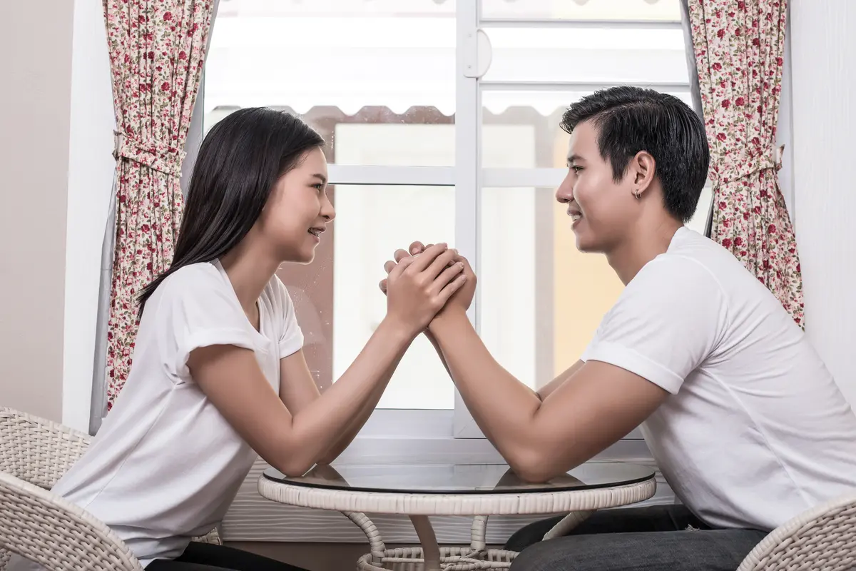Ilustrasi pasangan harmonis/freepik.com/jcomp