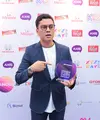 Setelah siang harinya diisi dengan banyak ilmu terkait membuat konten creatif, malam harinya dilanjutkan acara pengumuman pemenang XYZ Creator Award 2018. Arief Muhammad menjadi salah satu pemenangnya. (Adrian Putra/Bintang.com)