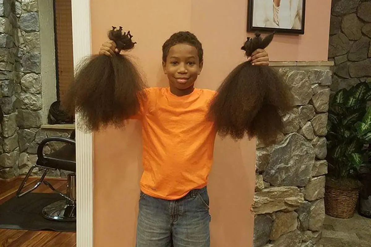 Bocah 8 Tahun Sumbangkan Rambut Untuk Penderita Kanker