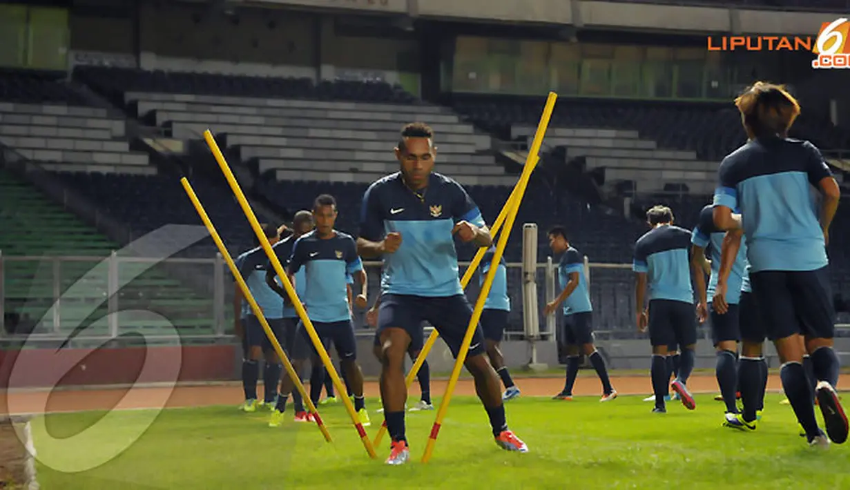 Titus Bonai saat masih dipanggil timnas (Liputan6.com/Helmi Fithriansyah)