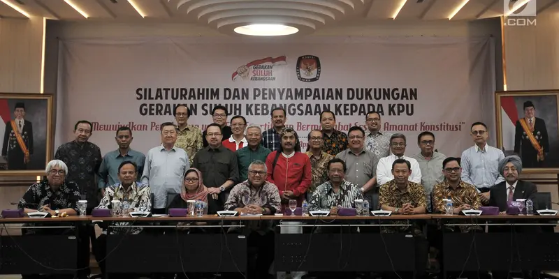 Gerakan Suluh Kebangsaan Dukung KPU