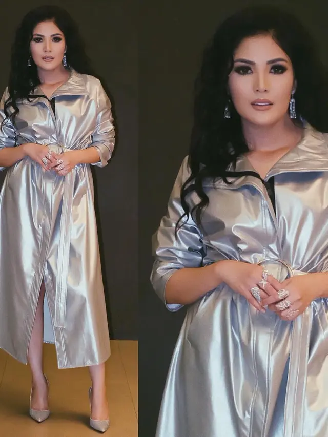 [Bintang] Sering Disindir Netizen, Baju Nindy Ayunda Ini Malah Jadi Pelopor Fashion Kim Kardashian, Rihanna dan Dua Lipa