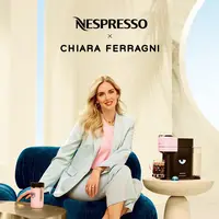 Nespresso X Chiara Ferragni. Sumber foto: Instagram.