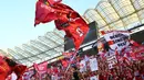 Akan tetapi, rataan penonton di liga-liga Asia Tenggara itu masih kalah jauh jika dibandingkan dengan Saudi Pro League di Arab Saudi ataupun Persian Gulf Pro League di Iran. (Dok. J1 League)