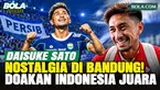 Bek kiri Timnas Filipina, Daisuke Sato, kembali bernostalgia dengan Bandung saat memperkuat Filipina di fase grup FIFA ASEAN Cup 2026. Mantan pemain Persib Bandung itu juga bercerita tentang sambutan bobotoh serta kenangan selama berseragam Maung Ban...