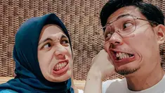 Nycta Gina dan Rizky Kinos. (Instagram @kinosnoski)