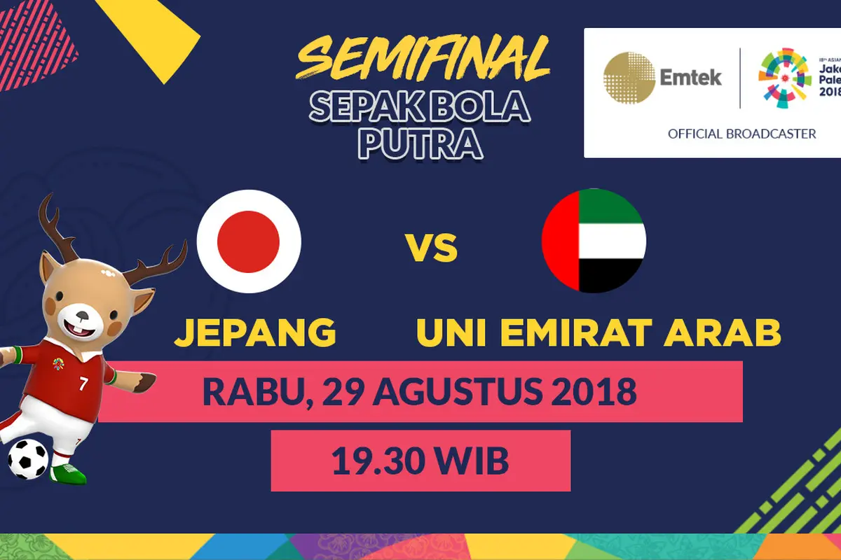 Jepang vs Uni Emirat Arab