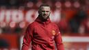 Kepergian Wayne Rooney tidak lepas dari minimnya kesempatan bermain di MU pada musim lalu. (AFP/Oli Scarff)
