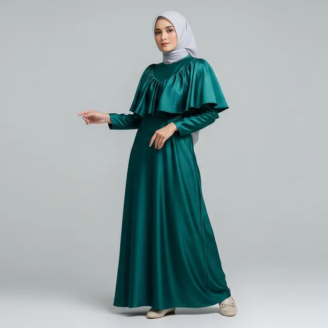 Gamis Rempel Bahu