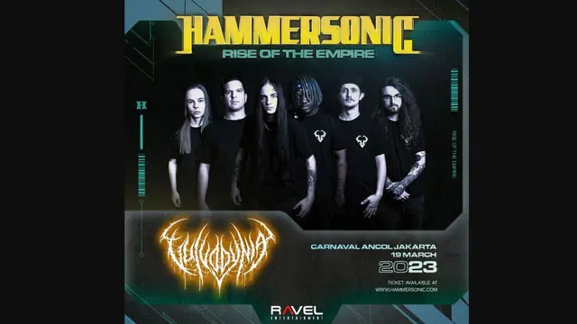 Festival musik Hammersonic 2023 digelar dua hari berturut-turut pada hari ini Sabtu (18/3/2023) hingga Minggu 19 Maret 2023 besok.