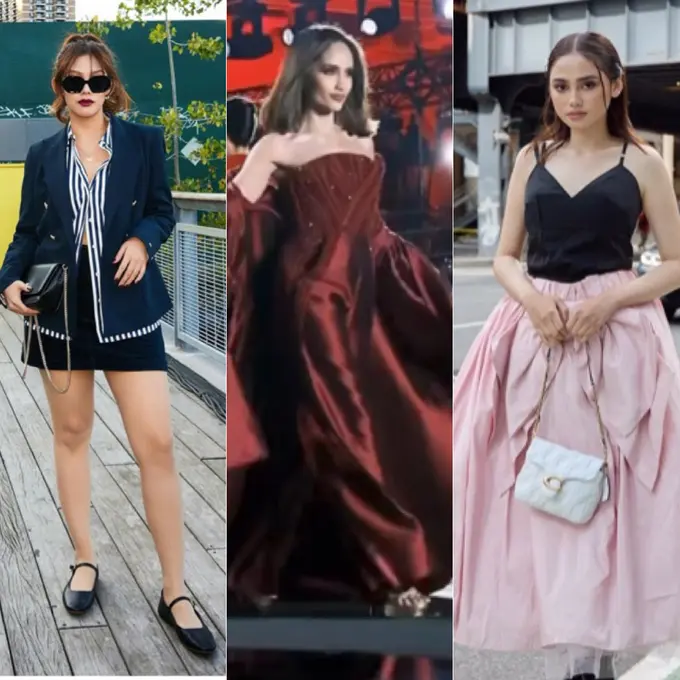 Adu Gaya Totalitas Artis Tanah Air Hadir di Pekan Fashion Week Luar Negeri,