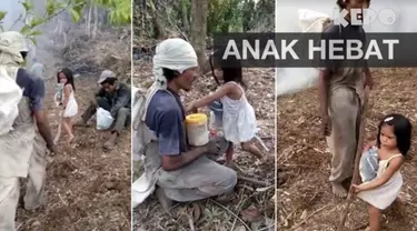 Bukannya bermain, anak-anak ini yang sudah membantu orang tua bekerja dan menjadi inspirasi karena keahliannya.