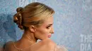Model dan sosialita Paris Hilton saat menghadiri Diamond Ball ke-4 di Cipriani Wall Street, New York, AS, Kamis (13/9). (Photo by Evan Agostini/Invision/AP)