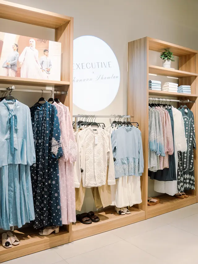Koleksi kolaborasi EXECUTIVE X KHANAAN untuk Ramadan 2025 (Foto Dok: EXECUTIVE)