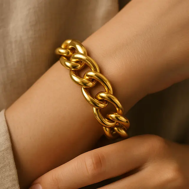 Model Gelang Emas 22 Karat 5 Gram yang Lagi Tren di 2025
