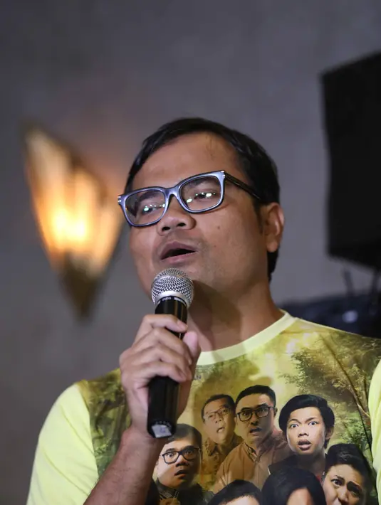 Hal inipun ditanggapi dengan positif oleh Soleh Solihun. Ia juga merasa senang bisa berkontribusi di dalamnya. Tidak hanya sebagai pemain, namun juga penggagas ide cerita tersebut. (Nurwahyunan/Bintang.com)