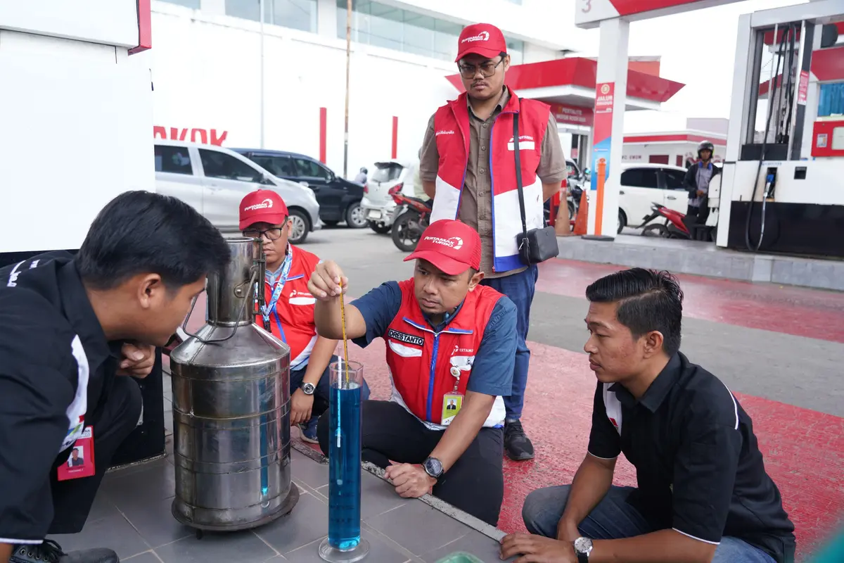 Inspeksi ke SPBU untuk memastikan layanan prima kepada masyarakat terus digencarkan Pertamina Patra Niaga di seluruh wilayah Indonesia.