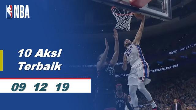 Berita Video 10 Aksi Terbaik NBA 9 Desember 2019