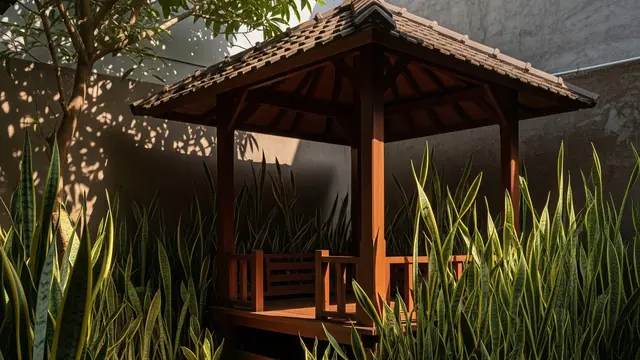 15 Tanaman yang Cocok Mengelilingi Gazebo, Taman Rumah Lebih Asri dan Menawan