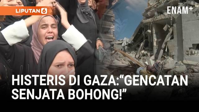 Puluhan warga Palestina menggelar salat jenazah di luar Rumah Sakit Nasser, Khan Younis, Rabu pagi, setelah serangan udara Israel menghantam Gaza selatan pada malam sebelumnya. Pihak rumah sakit melaporkan menerima 20 jenazah korban tewas.