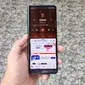 Samsung Galaxy Z Fold4 5G (Liputan6.com/Giovani Dio Prasasti)