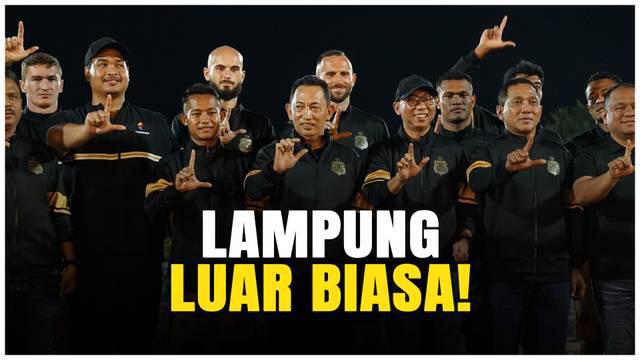 Ilija Spasojevic, striker anyar Bhayangkara Presisi Lampung FC, mengaku takjub dengan antusiasme masyarakat Lampung saat launching tim di Stadion Sumpah Pemuda.