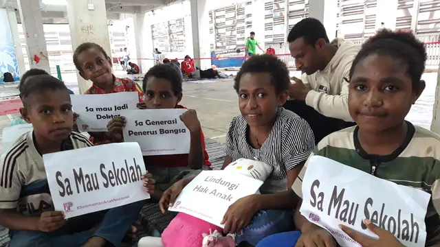 Hari Anak di Papua