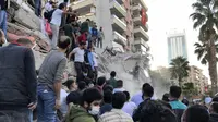 Gempa Turki. Dok: AP Photo/Ismail Gokmen