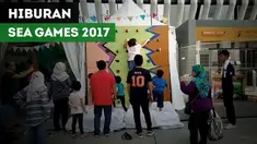 Area Stadion Bukit Jalil jadi tempat rekreasi bagi masyarakat Malaysia.