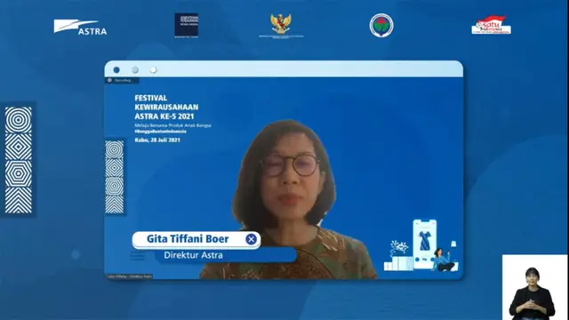 Direktur Astra Gita Tiffani Boer