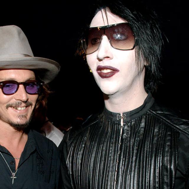 Marilyn Manson Manggung Bareng Johnny Depp Showbiz Liputan6 Com