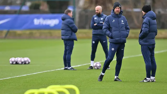 Intip Latihan Chelsea Jelang Hadapi Borussia Dortmund di Leg II 16 Besar Liga Champions 2022-2023
